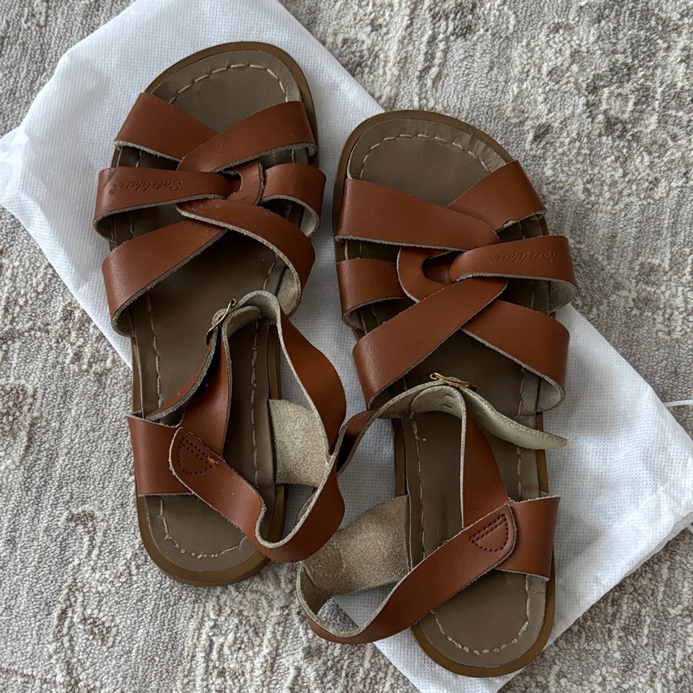 Salt Water Sandals - Women’s size 8 - Brown